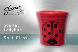 Fiesta Ladybug Shot glass